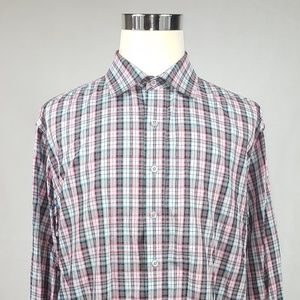 Robert Graham Men's 1XL Plaid Muli-color Shirt